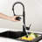 Uptap Pull Down Touchless Kitchen Faucet-73358118