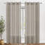 Paire de rideaux semi-transparents avec œillets Dawan-1635607299-1635607309