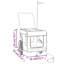 vidaXL Pet Bike Trailer Bicycle Cargo Dog Stroller Oxford Fabric and Iron-98599709-105897370