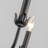 6-Light 36" Farmhouse Matte Black Transitional Candle Island Pendant