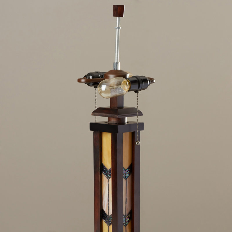 Lampe de table h 25,6" avec abat-jour empire Serena