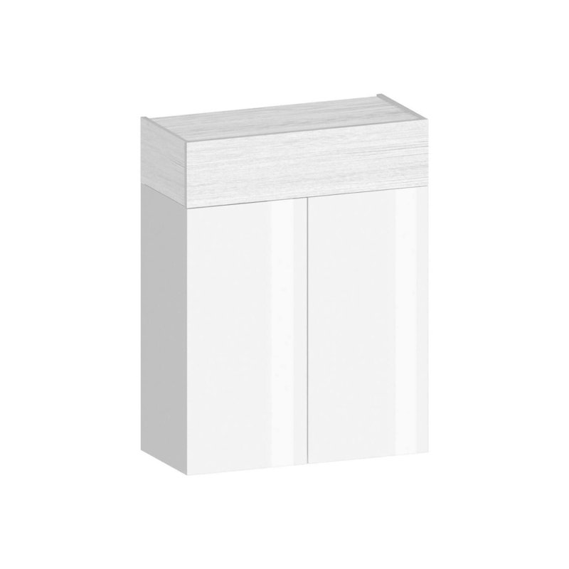 15 Pair Shoe Storage Cabinet, White