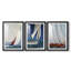 Gallery Racing the Wind, reproduction d'art encadrée personnalisée de qualité supérieure - 3 pièces-1480856421-1480856420