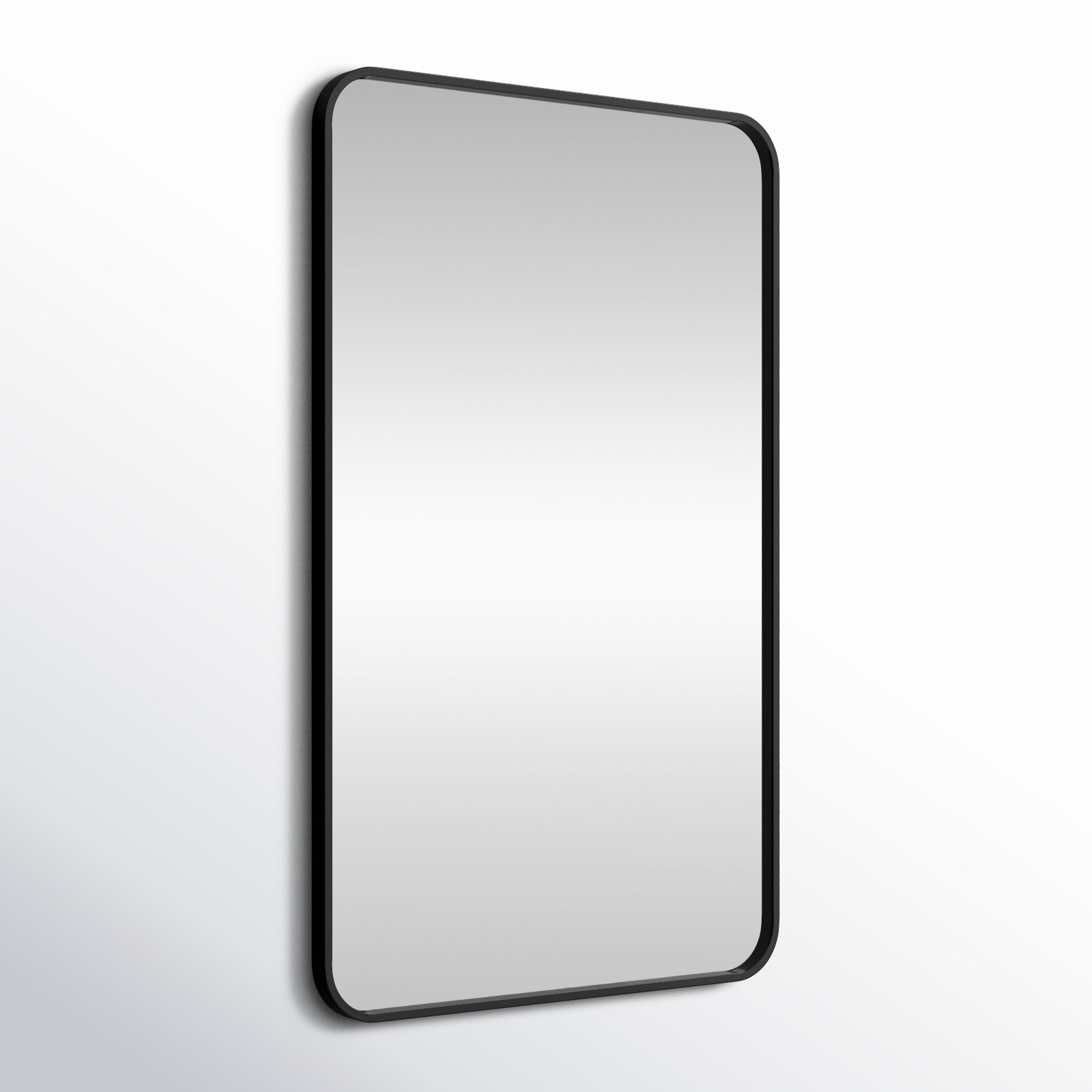 Sabine 36" Accent Mirror, Black, 36" x 22"