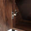 par Christopher Knight Home® - Meuble télé fonctionnel à 4 portes - 2 espaces de rangement, tablettes réglables, idéal pour l'organisation du salon, châtaignier-1562087346