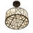 Dimmable LED Drum Chandelier