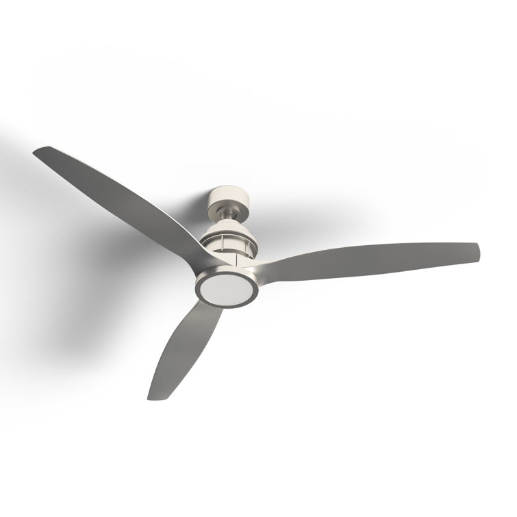 Bahati 60'' 3 Blade Ceiling Fan with LED Light Kit