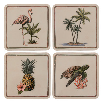 SOUS-VERRES EN LIÈGE S/4 ALOHA