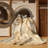 Machine Washable Vehicles And Transportation Vintage Bicycle Vintage Damask Rug in Beige – Beige Binding-1804547853