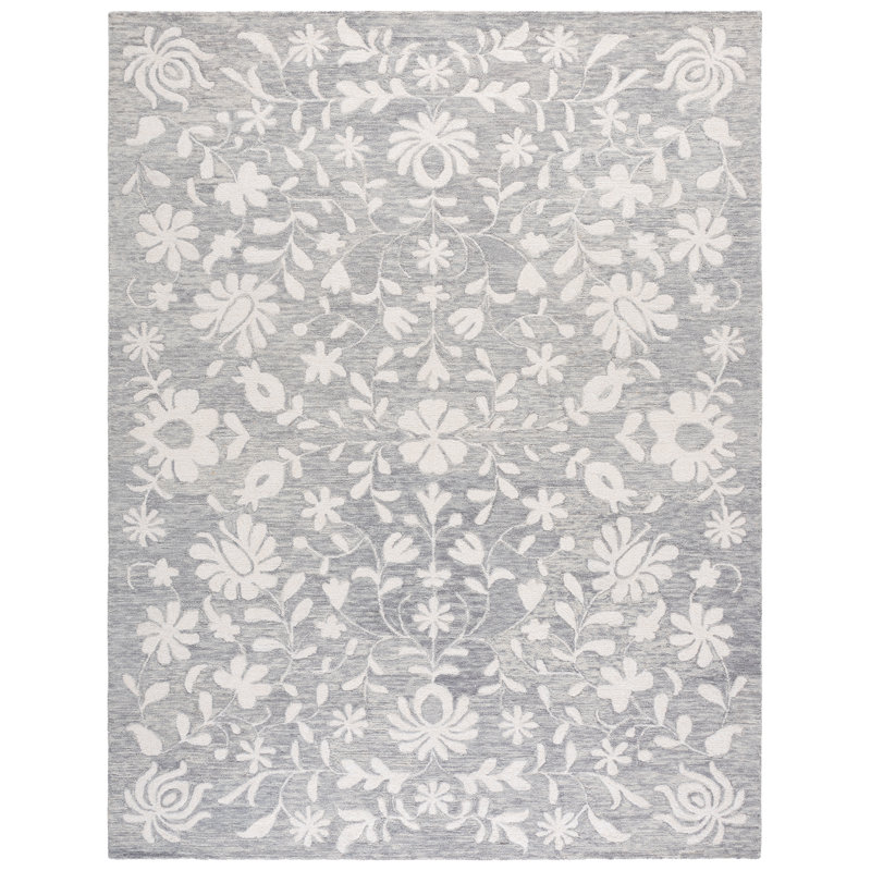 Metro 893 Hand Tufted 55% Wool; 35% Chenille; 10% Cotton Oriental Rug, Rectangle 8' x 10'