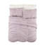 Emily Ruched Solid Textured Comforter Set-1697427385-1697427390