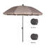 Ariyel 200cm X 217cm Rectangular Beach Parasol-62122914