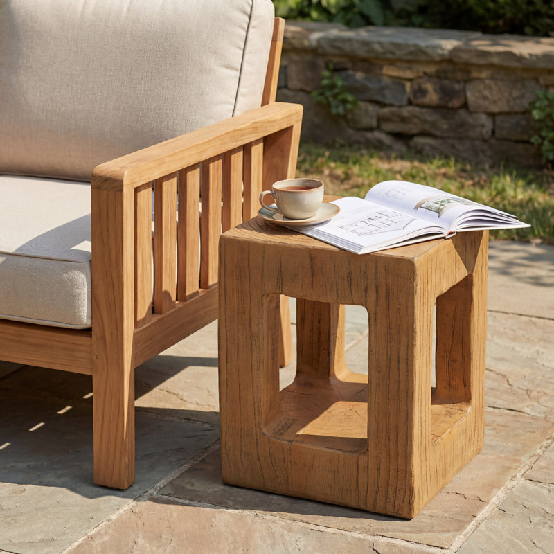 Table d'appoint cubique organique moderne MGO