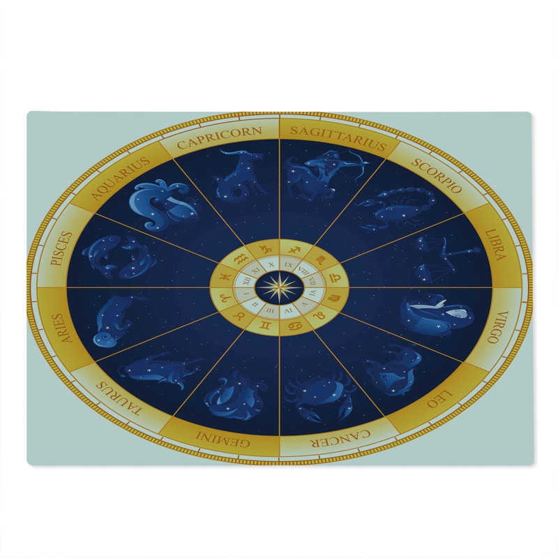 Horoscope de la grande planche à découper Ambesonne