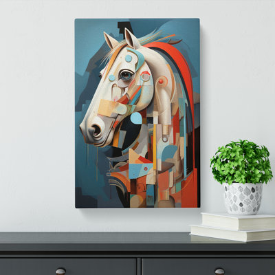 Horse Dadaism - Wrapped Canvas