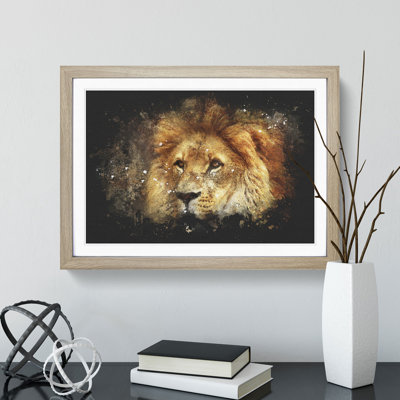 Lion Vol.6 - Picture Frame Graphic Art