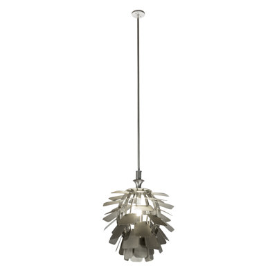 Agava 1 - Light Silver Unique/Statement Pendant