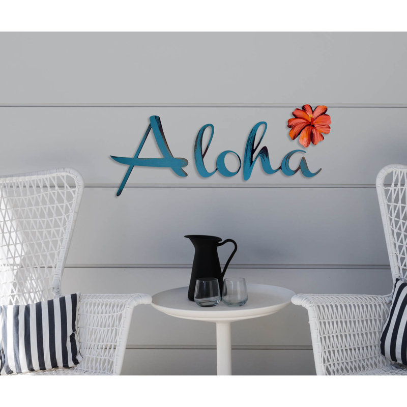 Décoration murale aloha