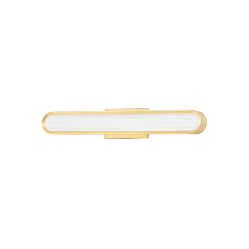 Starkey 1 - Light LED Bath Sconce, Aged Brass