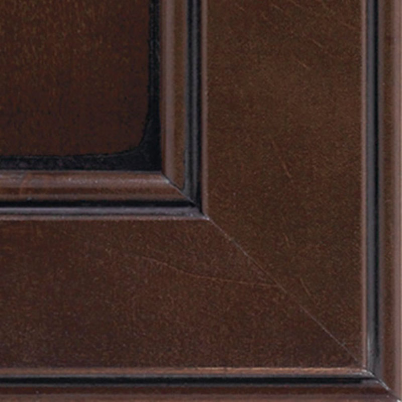Dwelling Full Access Appingham Door Sample, Cherry, Cappuccino w/ Black Glaze