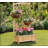 Flower shelf Wooden Raised Garden Bed, Outdoor Planter Box