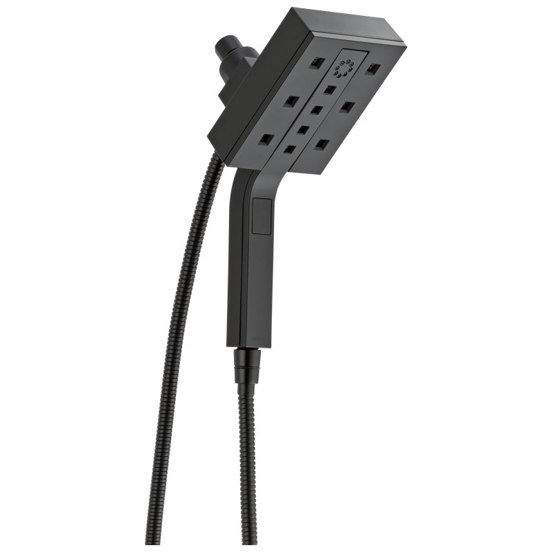 Essential™ H2OKinetic® Euro Square Hydrati® 2|1 Shower, 2.5, Matte Black