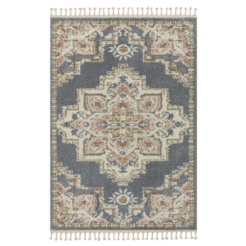 Oriental Indoor Rug, Rectangle 5' x 7'