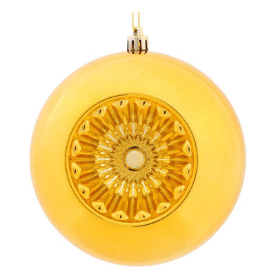 Ornement boule 4,75 "étoile brillante Brite