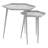 Set Of 2 Hexagonal Side Tables
