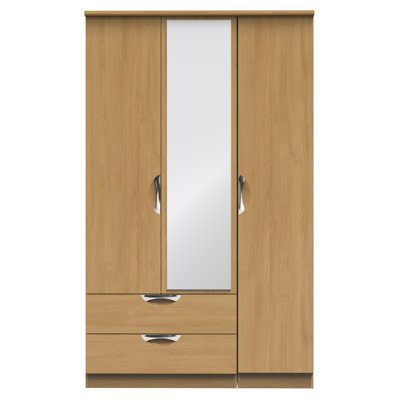 Bhodhini Manufactured Wood Wardrobe
