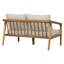 Causeuse d'extérieur en bois d'acacia Westin