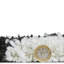 Machine Woven White/Black Rug-70522948