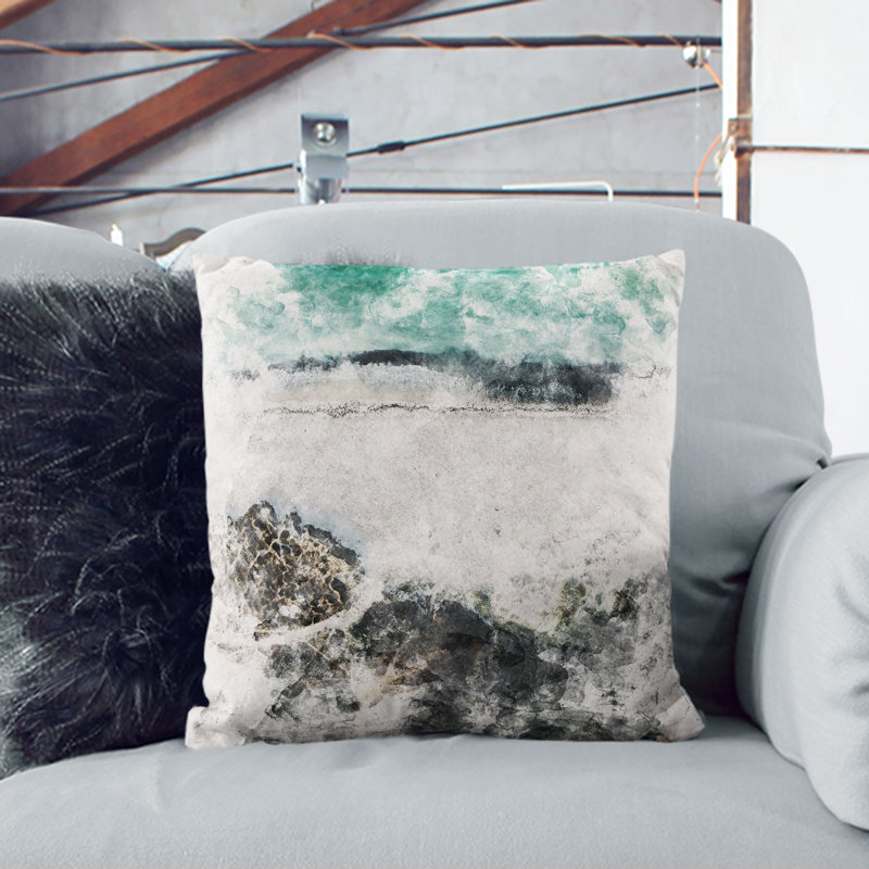 Square Throw Cushion, 55cm H x 55cm W x 20cm D