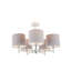 Broseley 5 - Light Shaded Chandelier-2074280268-2074280269