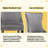 Velvet Wing Back Dining Chairs Set of 4-1991149726