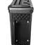 Boîte de rangement pour camion, roue ABS verrouillable et imperméable de 6,6 gallons compatible avec 1500 2019 - 2021, côté conducteur, noir, compartiments multiples pour verrou de vol d'outils