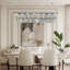 Lustre en cristal transparent 24 pouces D’angelo-91028503