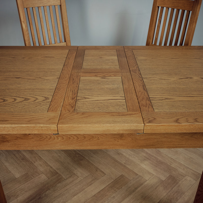 Oak Dining Table, 78cm H x 120cm L x 90cm W