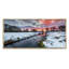 Winter Sunset River Banks - Photographie sur toile-1191922583-1191922589
