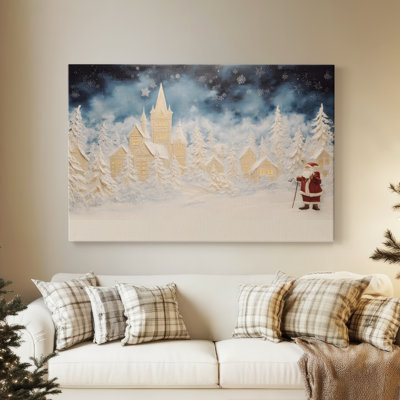 Snowwhite Blessing-Premium Gallery Wrapped Canvas