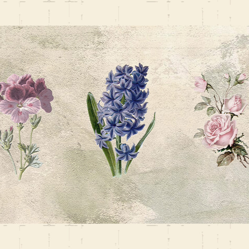 Peel & Stick Vinyl Floral