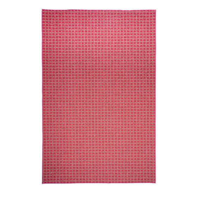 Tapis intérieur / extérieur rouge Immogène