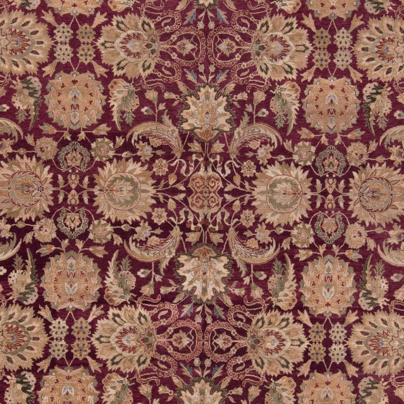 Tapis oriental en laine Magill, Rond 6 pi