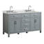 Ensemble de meuble-lavabo double 61 "Bristol-2032820717