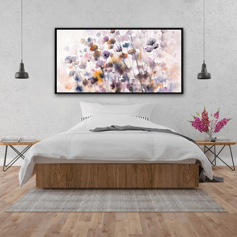 Wildflowers - 24"x48" Framed canvas