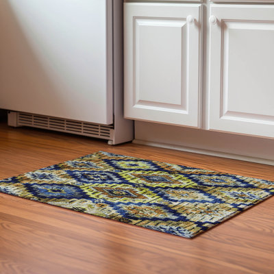 Tapis aztèque Farolt AMF1891 lavable à la machine de qualité supérieure