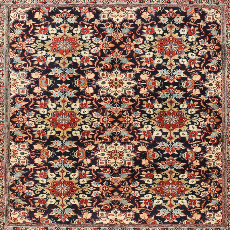 Oriental Indoor Rug, Square 6'