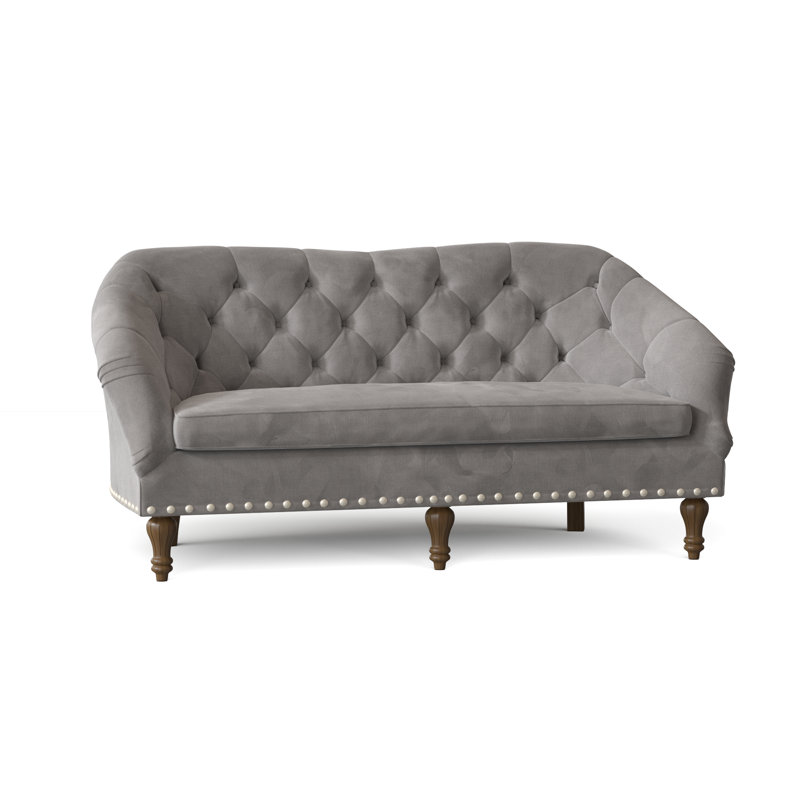Siena Sofa, 72" W, Aubrey Silver