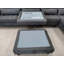 Canapé modulaire en microfibre avec repose-pieds Begraj-700082976-700082979