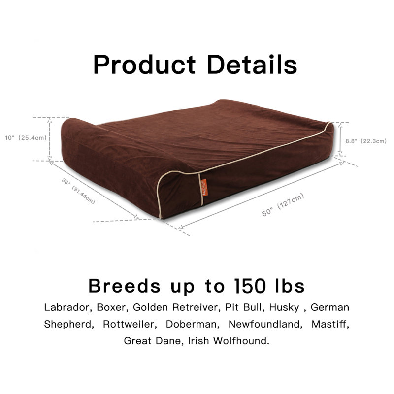 tapis/tapis de lit pour chien Johnone, Rouges